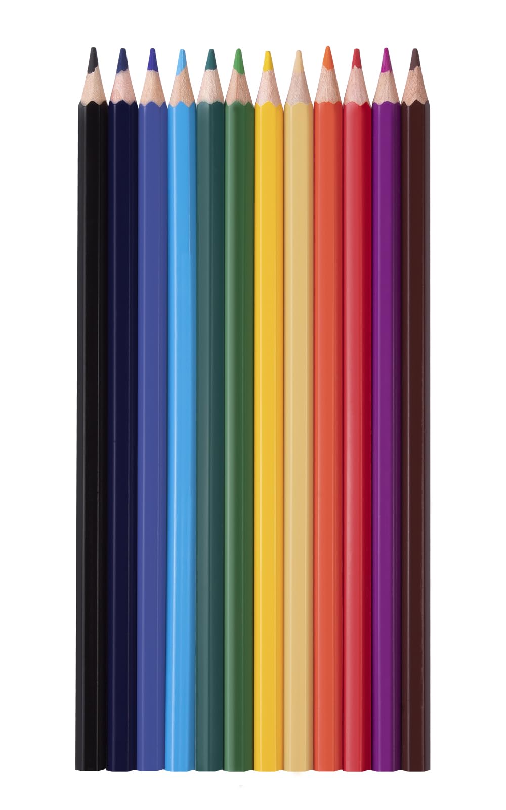 Jovi - Caja económica con 144 lápices de madera, colores surtidos (739)