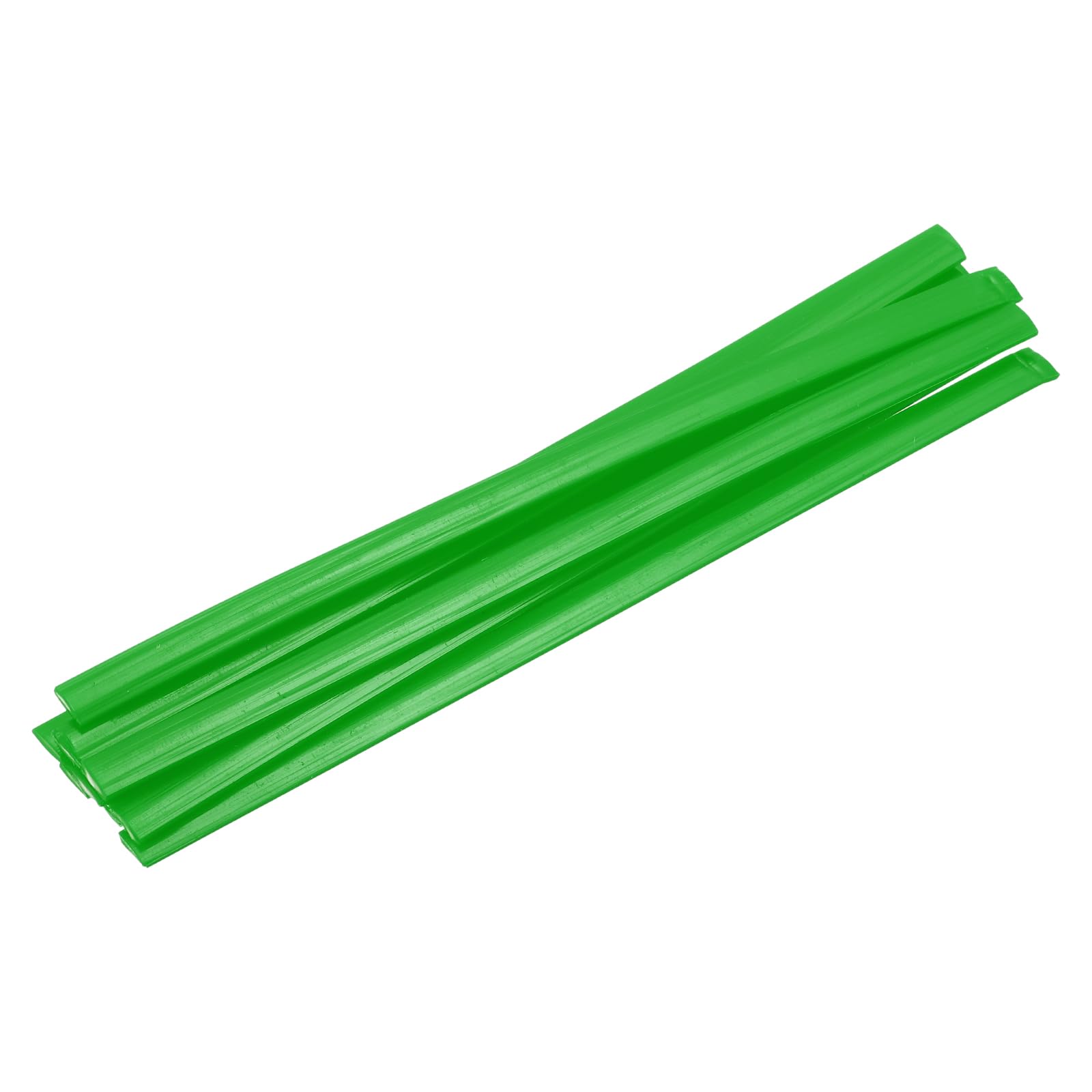 sourcing map 10 Pcs Green Plastic Welding Rods 9.5mm x 200mm HDPE Flat Ribbon Plastic Welding Strip for Repairing Water Tanks Forklift Pallets Trash Cans Transfer Troughs(0.4inch x 8inch) — image 1