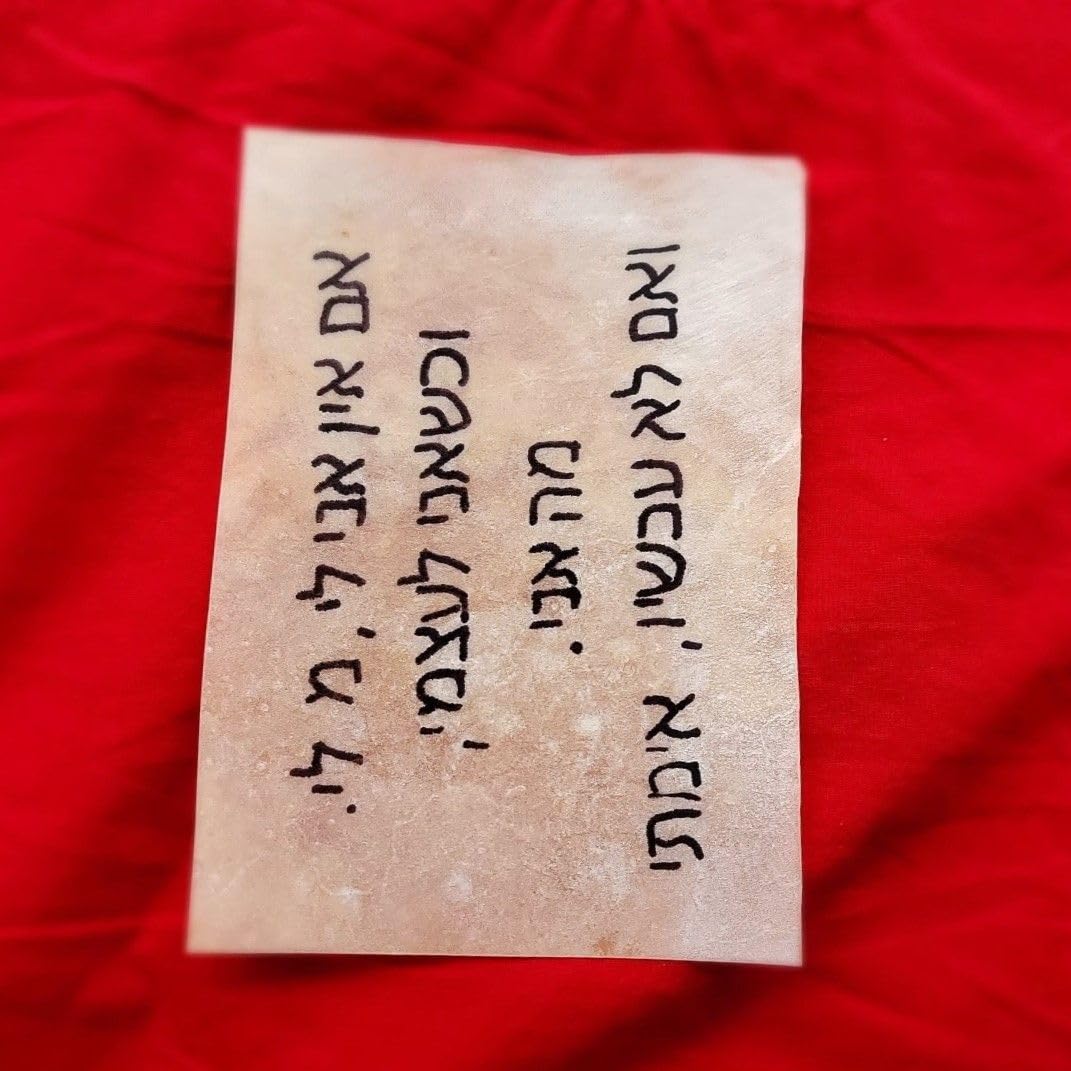 Mythrojan Papier à lettre médiéval en vélin en cuir véritable 20,3 x 27,9 cm