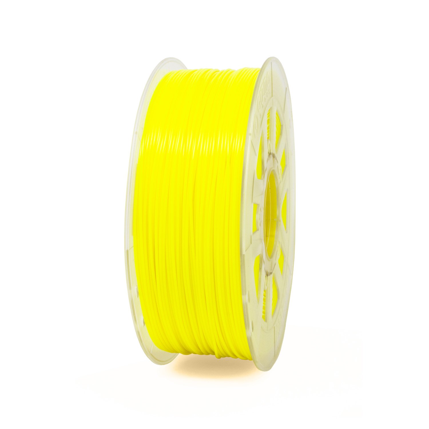 Gizmo Dorks 1.75mm PLA 3D Printer Filament, 1kg/2.2lb, Fluorescent Yellow, Glows Under UV Light