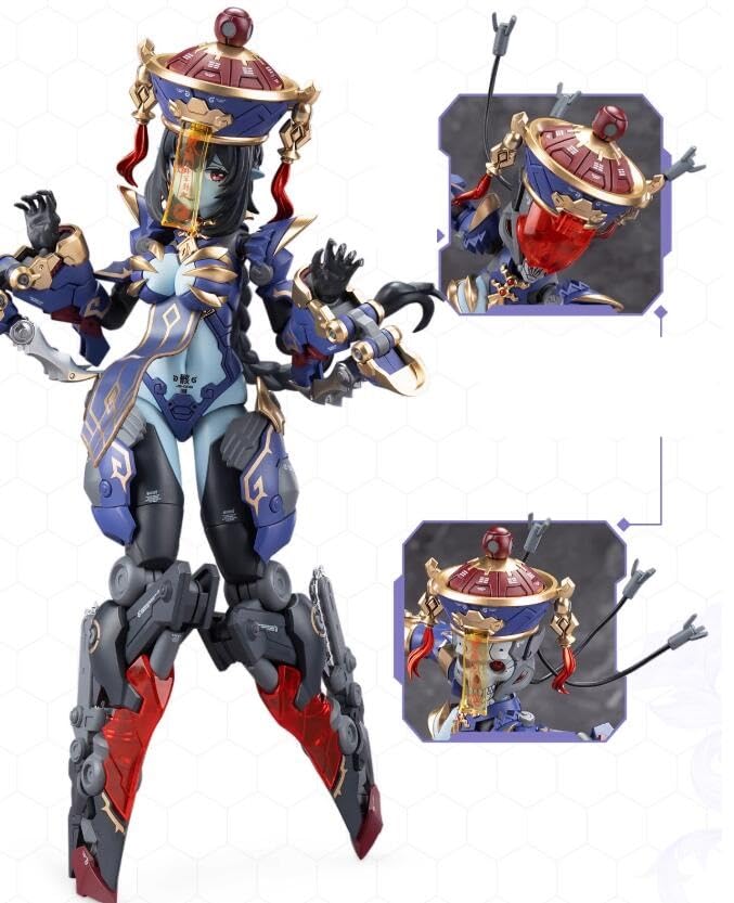 Amazon.co.jp: HEMOXIANTOYS 和模线 「中華・ゾンビ」可動