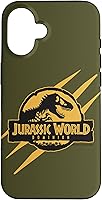 Vista 32 de Jurassic World T-Rex Slash Logo Case for iPhone 17