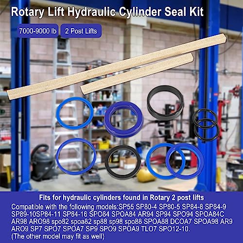 Spo9 Rotary Lift Kit Hydraulic Cylinder Seal Kit Fits for SPO9 SP0A9 SPO7 ...