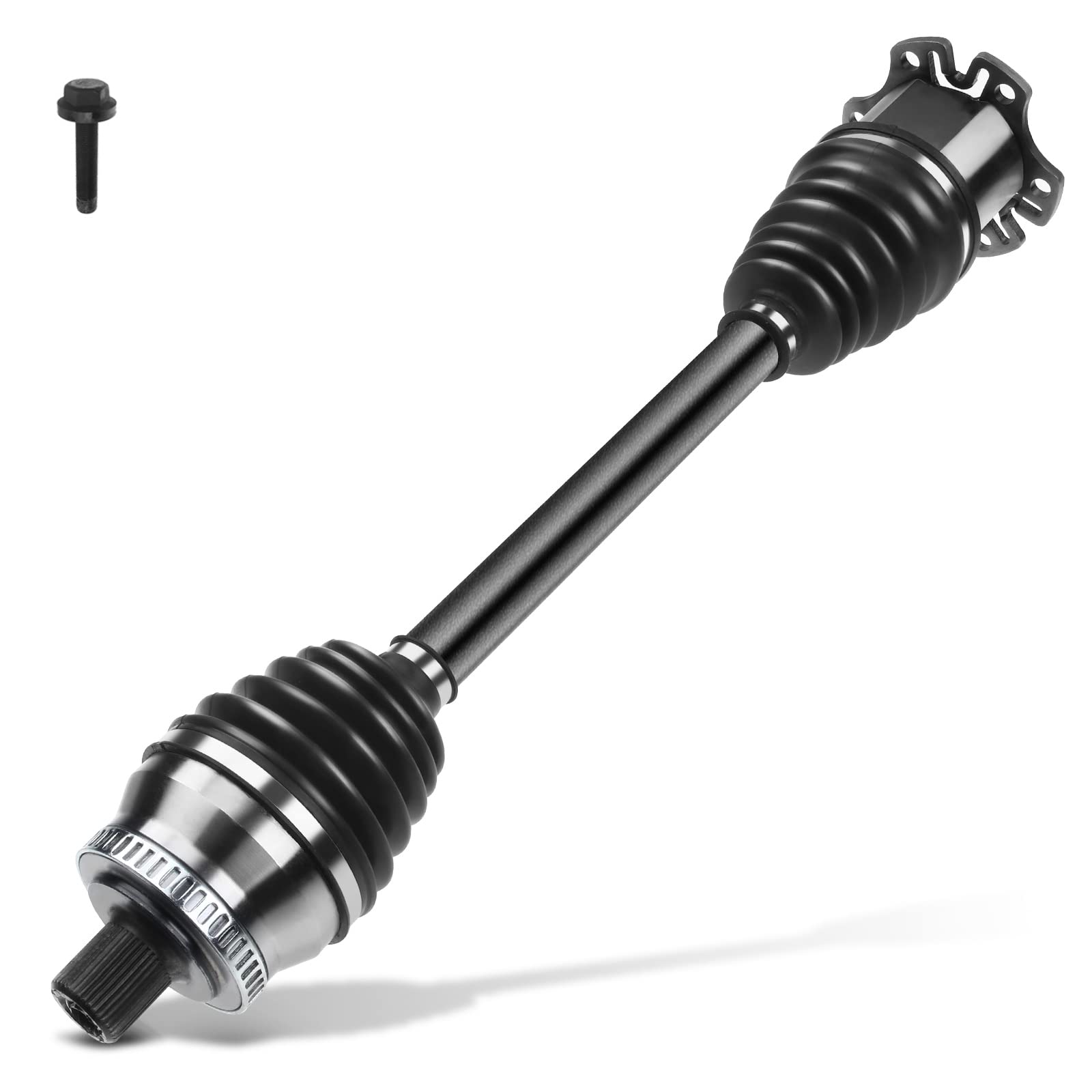A-Premium CV Axle Shaft Assembly Compatible with Audi A4 Quattro 2007-2009 V6 3.2L, S4 2004-2009 V8 4.2L, Front Left Driver Side