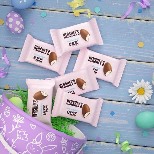HERSHEY'SMilk Chocolate Covered Marshmallow Eggs, Easter Candy (Pack Of 6-0.95 oz Eggs) - Thumbnail 5