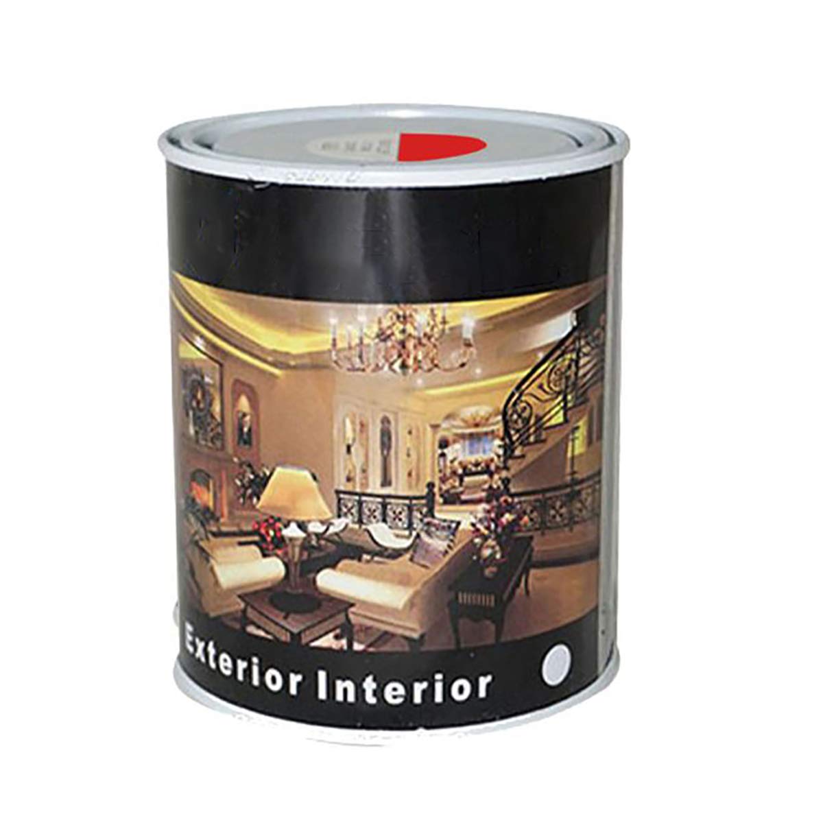 H HANSEL HOME Pintura Esmalte al Disolvente para Madera y Metal, Pintura Alquidica de Rápido Secado para Superfícies Interiores y Exteriores(Negro Satinado, 125 ML) — view 27