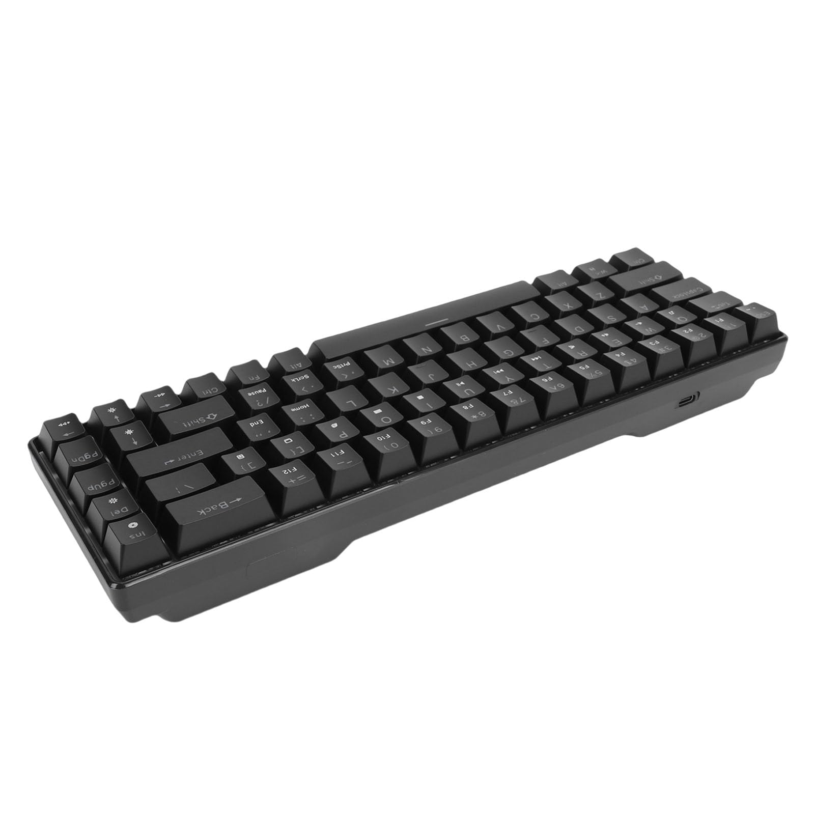 Tastiera da Gioco Meccanica a 68 Tasti, Tastiera Portatile Sostituibile a Caldo, Cablata Retroilluminata RGB con Cavo Staccabile, Ideale per Computer, Laptop e Giochi per PC