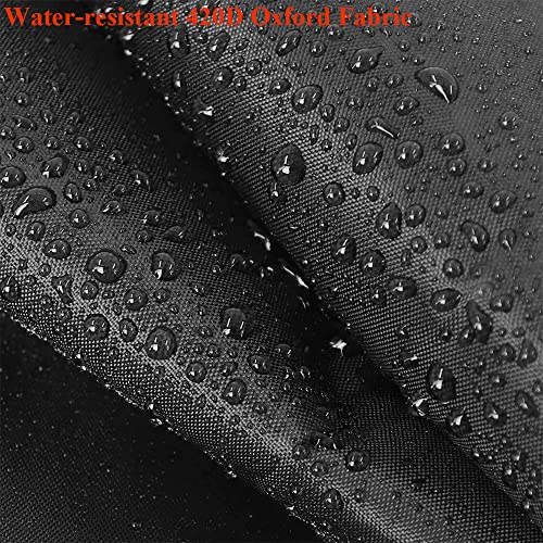 Skyour Snowmobile Cover Waterproof Heavy Duty Black 145In Trailerable Snowmobile Snow Machine Sled Cover Uv Resistant Stoarge Snowmobiles Dust Covers For Arctic Cat/Polaris/Ski Doo/Yamaha Snowmobiling #TOP2