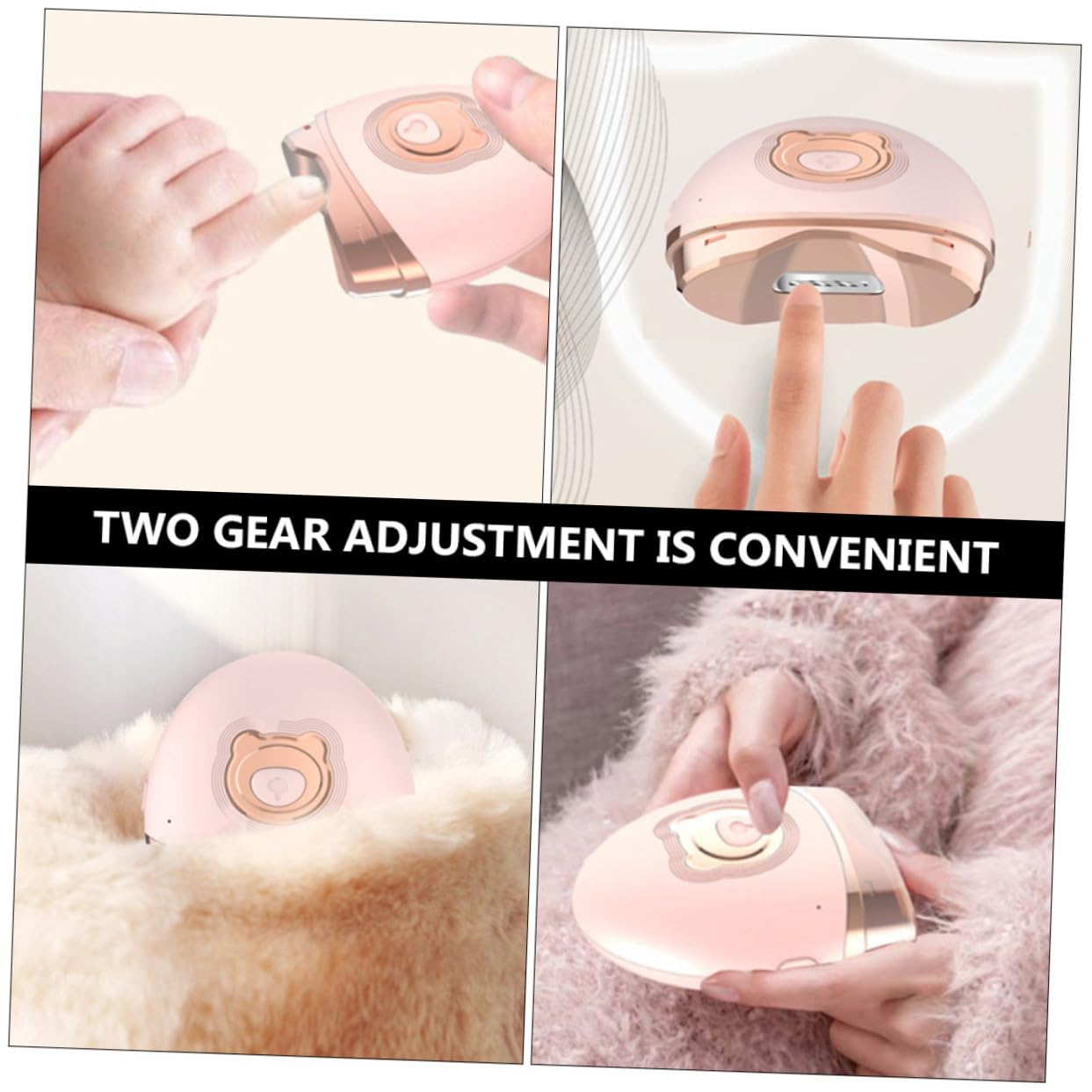 Abaodam Cortaúñas Tijeras Para Uñas Eléctricas Segmento De Anillo De Acero Inoxidable Juego De Uñas Para Bebé 1 Ud Cortaúñas Para Bebés