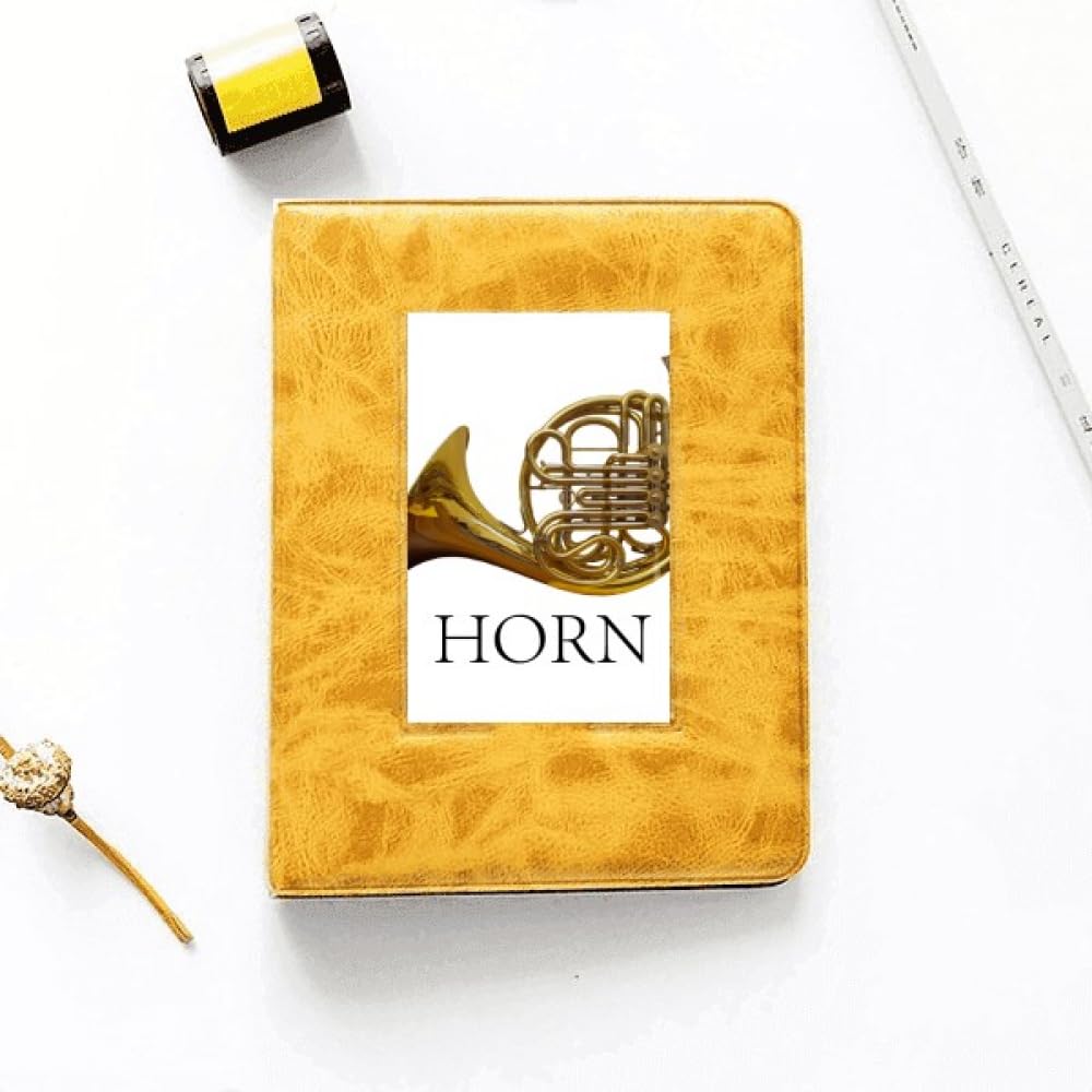 no/no Music Classical Instrument Playing Horn Photo Album Family Wedding Picture 4x6