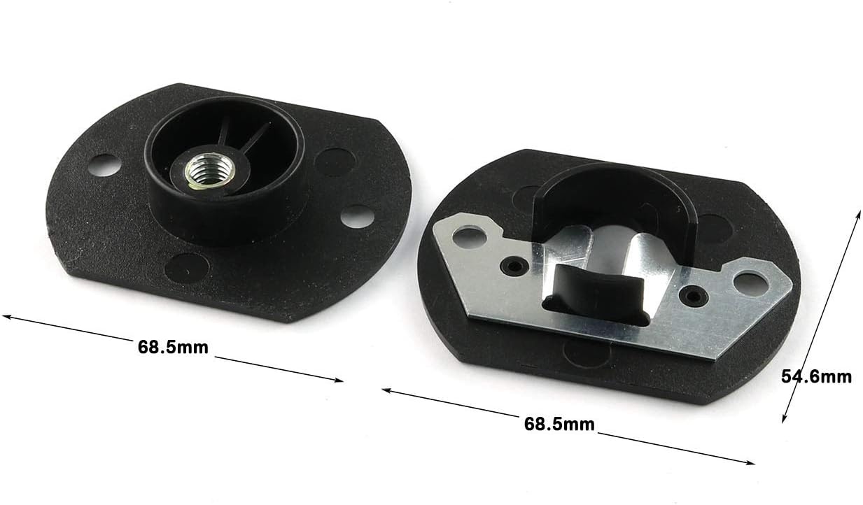 E-Outstanding Pin Style Sofa Connector 4 Sets Black Sofa Couch Sectional Furniture Hardware Accessories