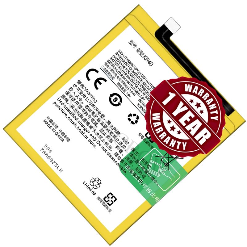 Image of Original KR40 Battery Compatible for Motorola One Action - (3500mAh) - 1 Year Warranty BC45