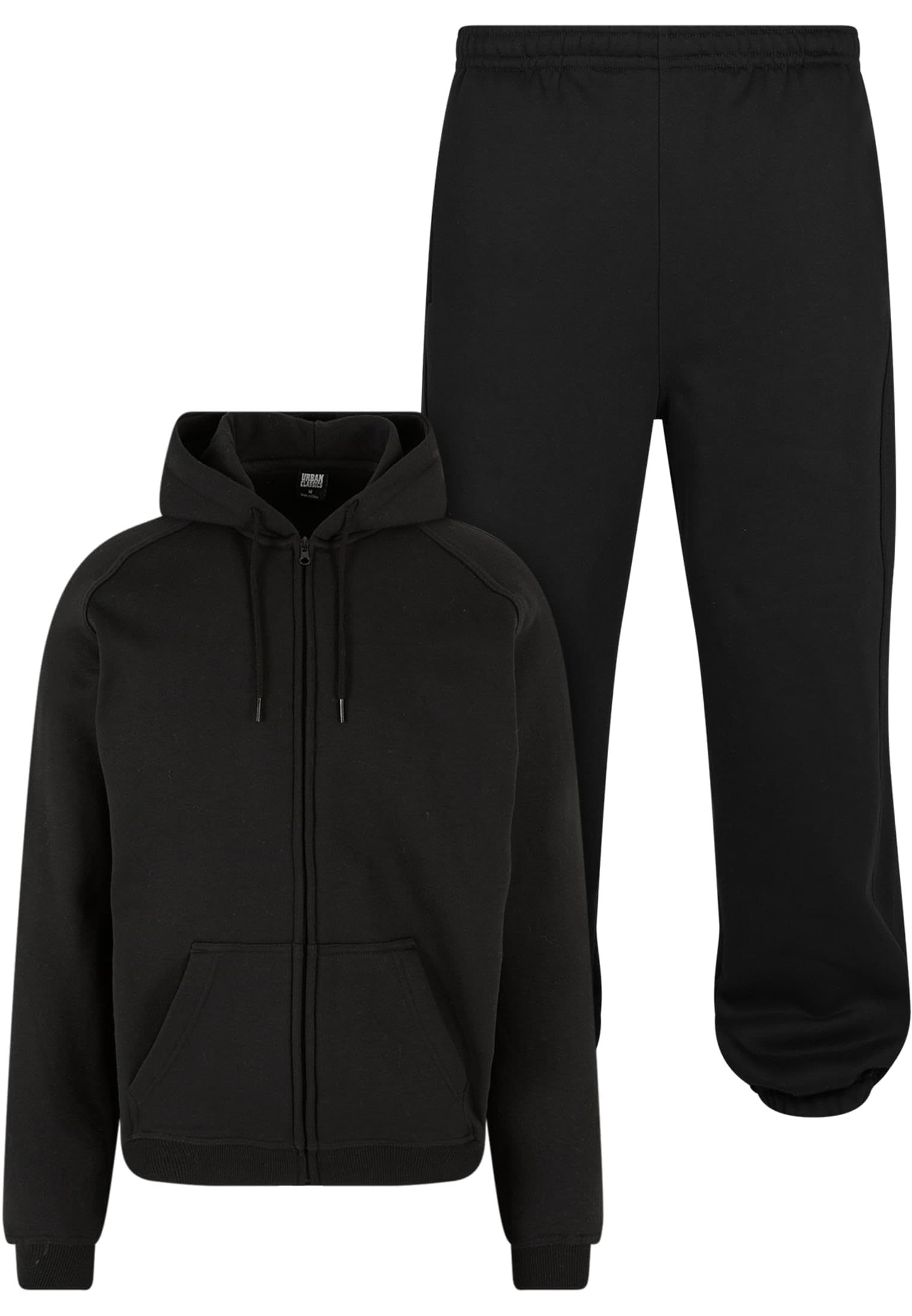 Urban Classics M?ski dres do biegania Blank Suit, czarny, XL