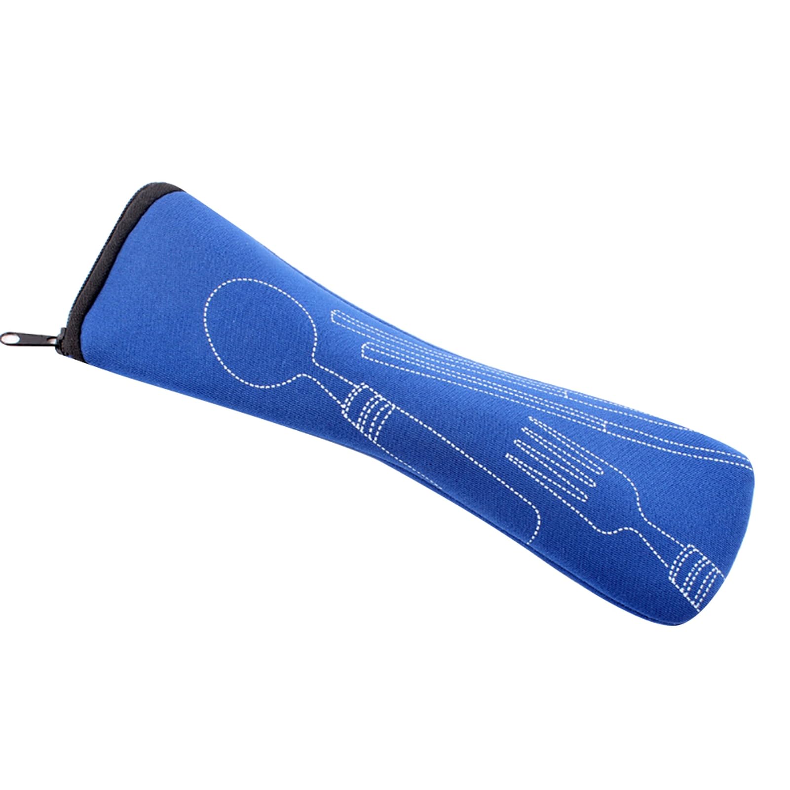 matumou Portable Tableware Zipper Outdoor Travel Camping Recyclable Cutlery Pouch