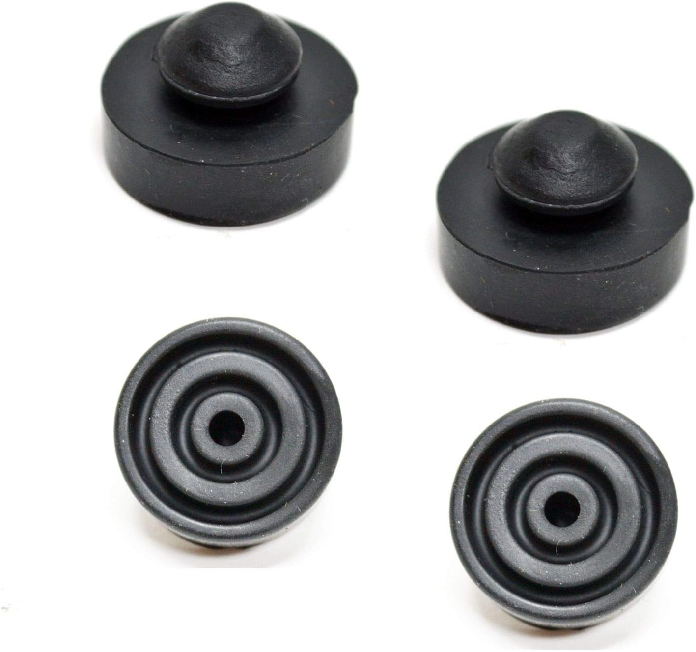 OEM RUBBER PAD SEAT (2) FOR YAMAHA BANSHEE, WARRIOR RAPTOR YFZ 450 BIG BEAR GRIZZLY