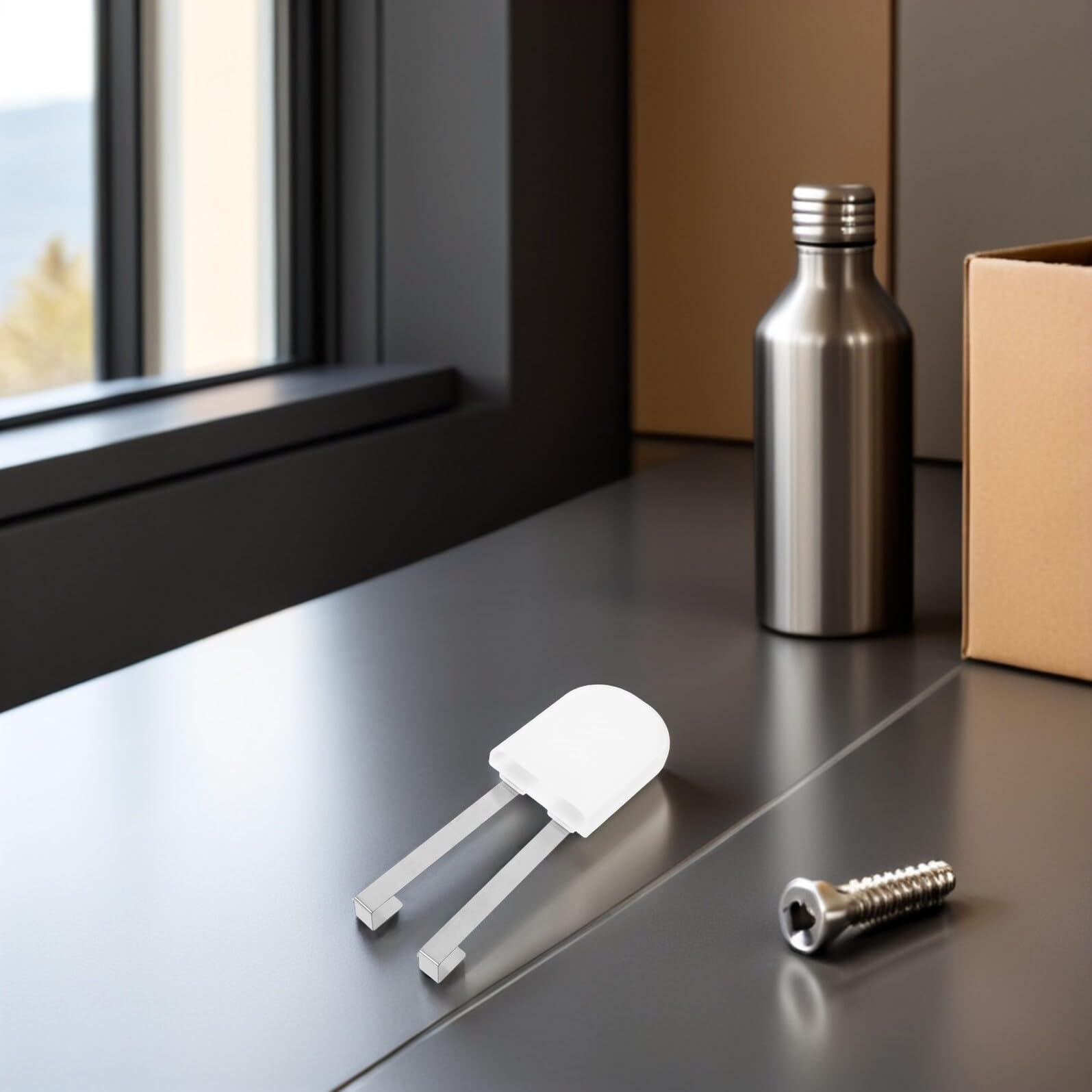 Hängender Wc Tabletthalter Packung Abs für Spülkasten, Weiß