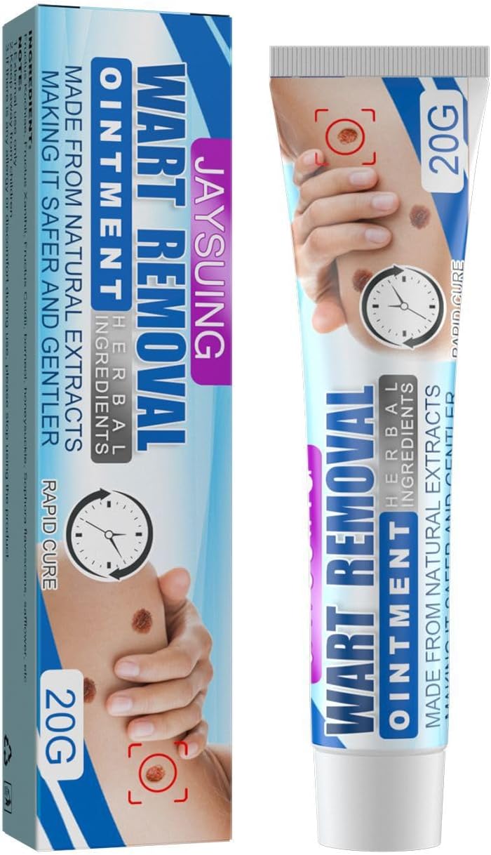 WELLCYPRESS Wart Flat Remover Ointment Wart Ointment Corn Eye Ointment, Wart Cream is Safe and Effective Suitable for Sensitive Skin to Remove Warts,Natural Herbal Wart Remover Cream