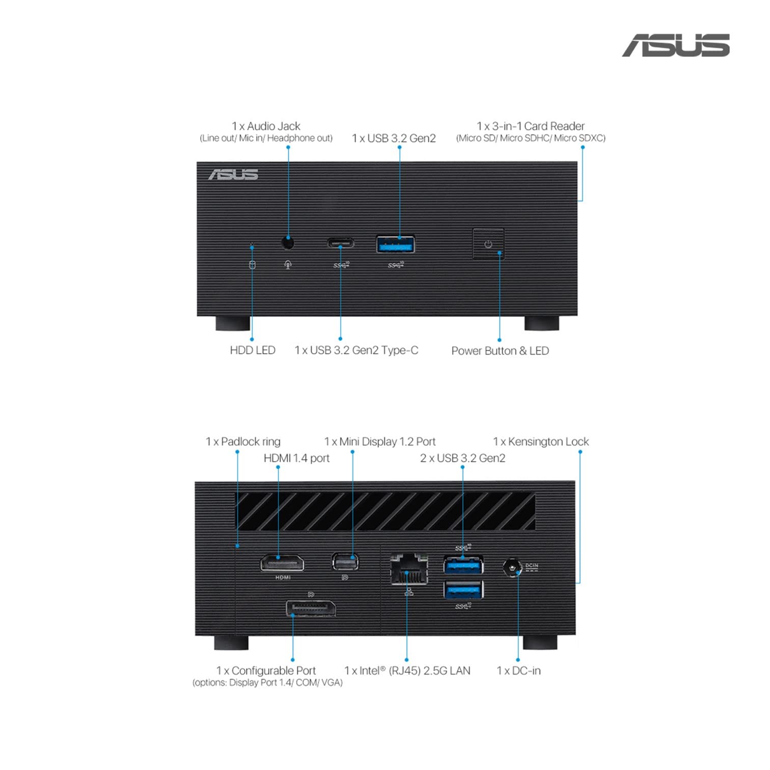 Amazon.co.jp: ASUS デスクトップミニパソコン (Core™ i7-1165G7/16GB