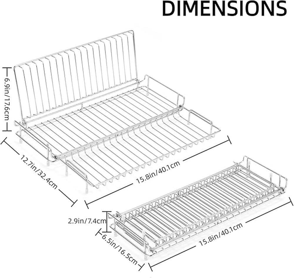 Escurridor de Platos Plegable con características Plegables Viajes