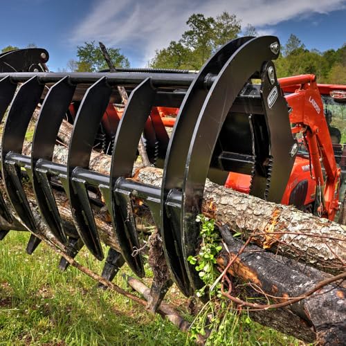 Titan Attachments HD60RAKE 60 Inch Extreme Root Grapple Rake Attachment thumb #4