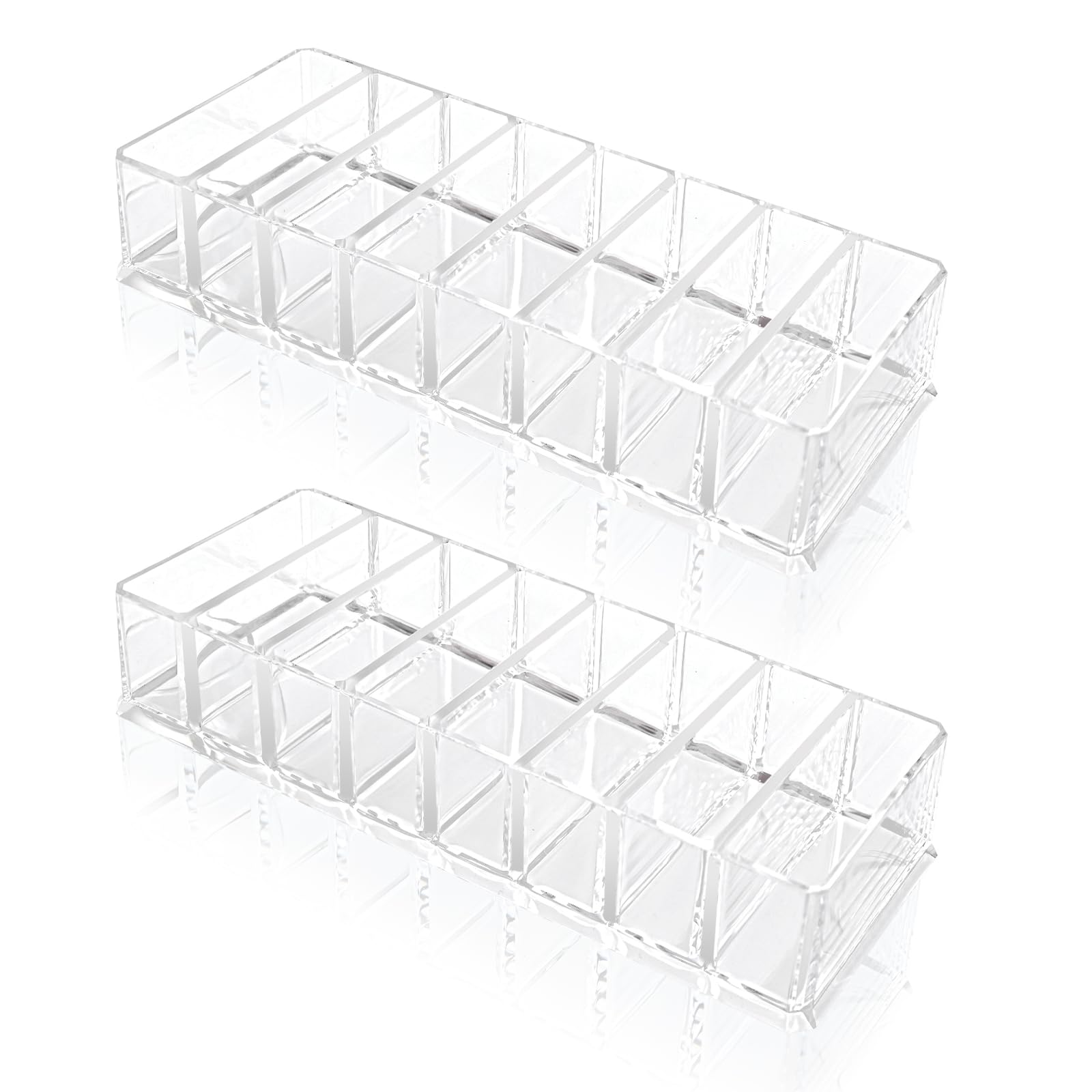 Foraineam Acryl Organizer – 4 Stück Für Make-up Wie Puder, Lidschatten & Rouge