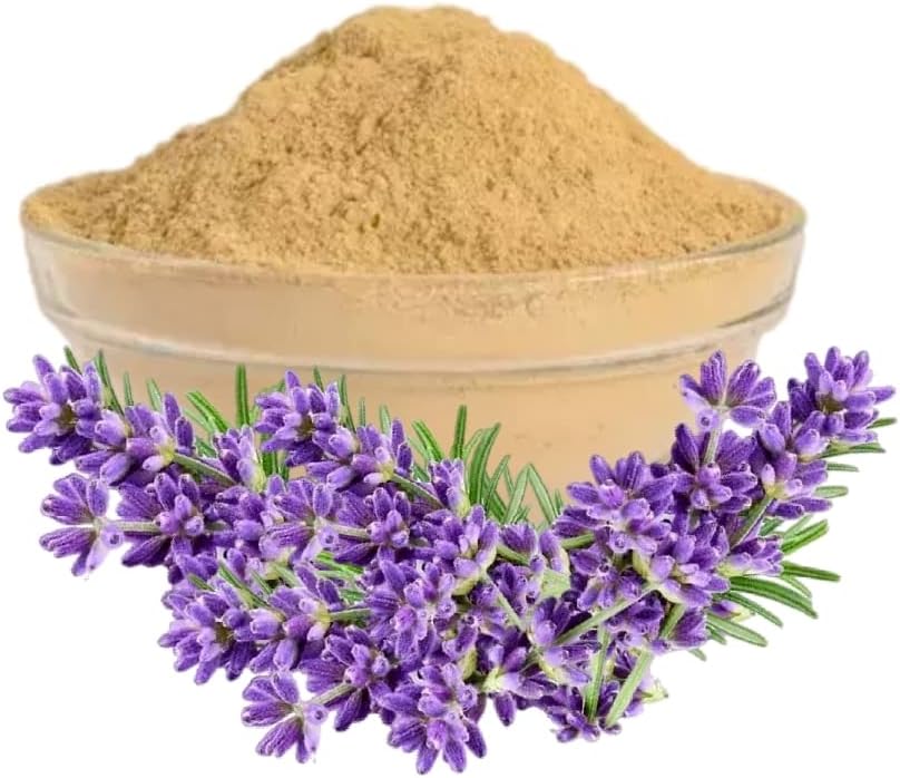 A D Food & Herbs Organic Lavender Flower Powder Aromatic Edible for Homemade Lattes, Tea Blends, Bath Salts, Gifts, Crafts (250 Gms)