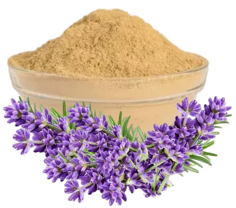 A D Food & Herbs Organic Lavender Flower Powder Aromatic Edible for Homemade Lattes, Tea Blends, Bath Salts, Gifts, Crafts (150 Gms)