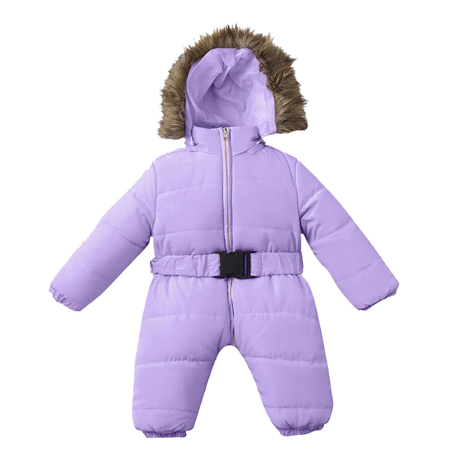 Generisch Capispalla con cappotto giacca neonato caldo tuta da neve bambino tuta pagliaccetto cappotto giacca