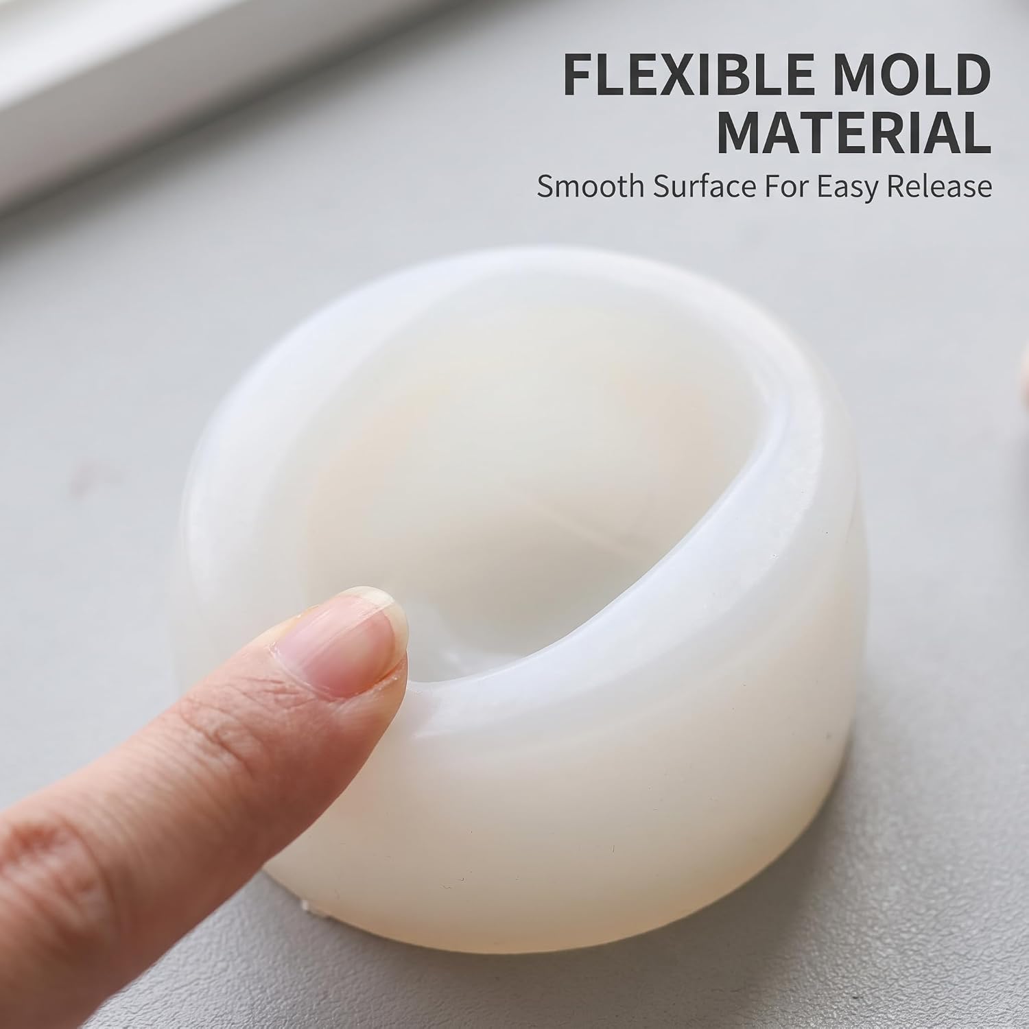 1Pc Transpant 3D Face Clay Molds Easy to Demold Dolls Face Clay Molds for Toy Epoxy Resinn Casting Handmade Craft Clay Mold for Face Ceramics and Pottery