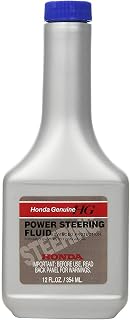 Genuine Honda Power Steering Fluid 08206-9002 - 12 oz PSF for All Honda Vehicles, OEM Formula