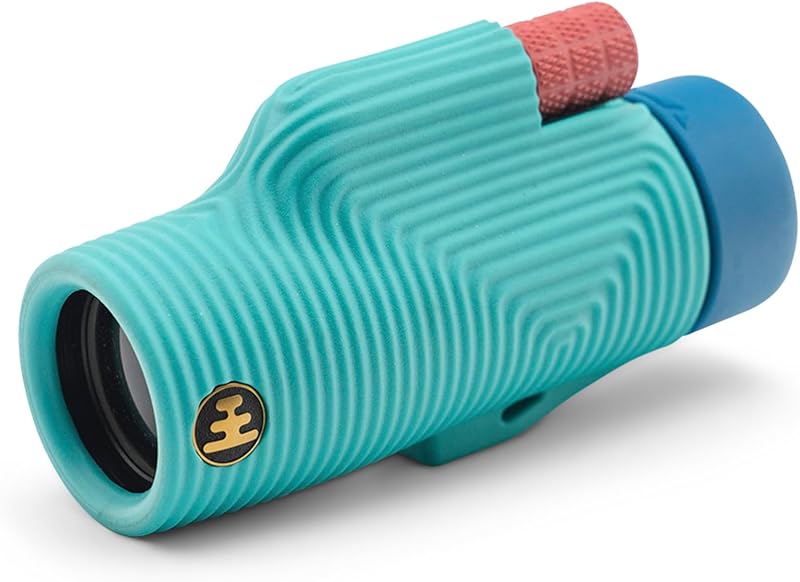 Nocs Provisions Monocular Zoom Tube 8x32, observación de aves y mochilero | Telescopio de aumento 8X, prisma Bak4, amplio campo de visión para observar la vida silvestre