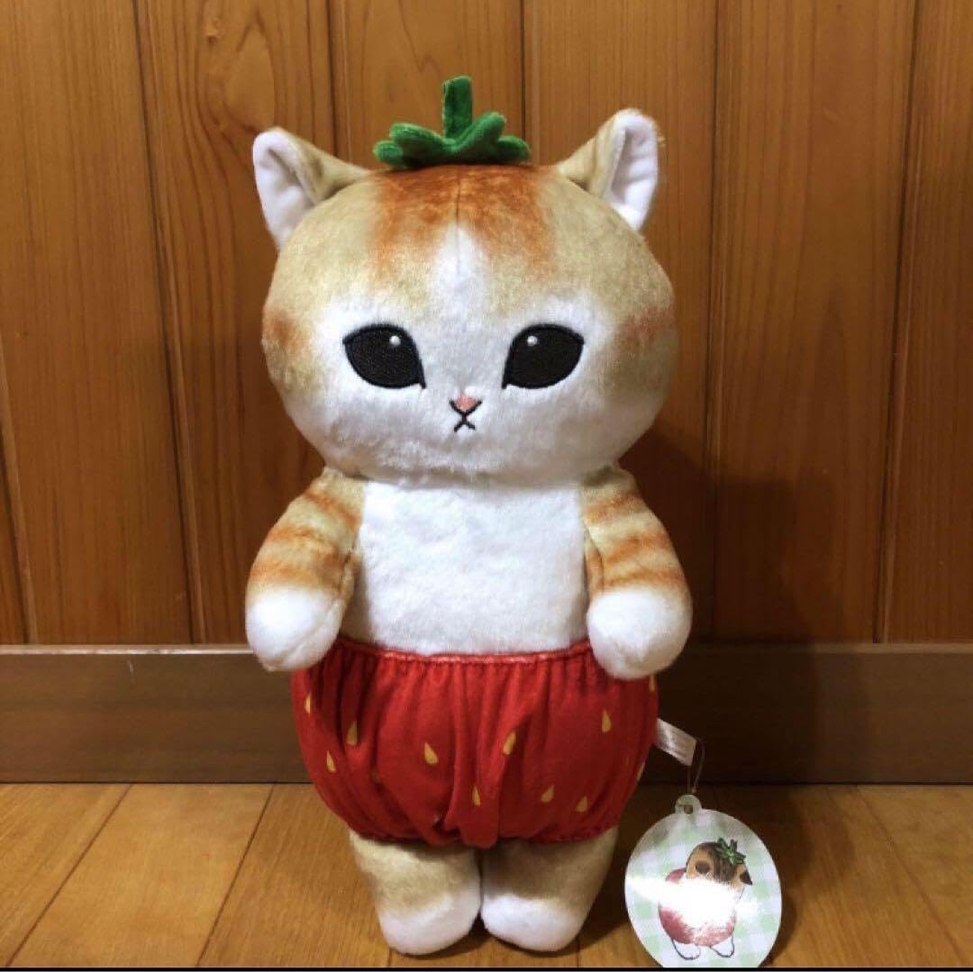 Amazon.co.jp: mofusandモフ フルーツにゃんBIGいちごパンツ
