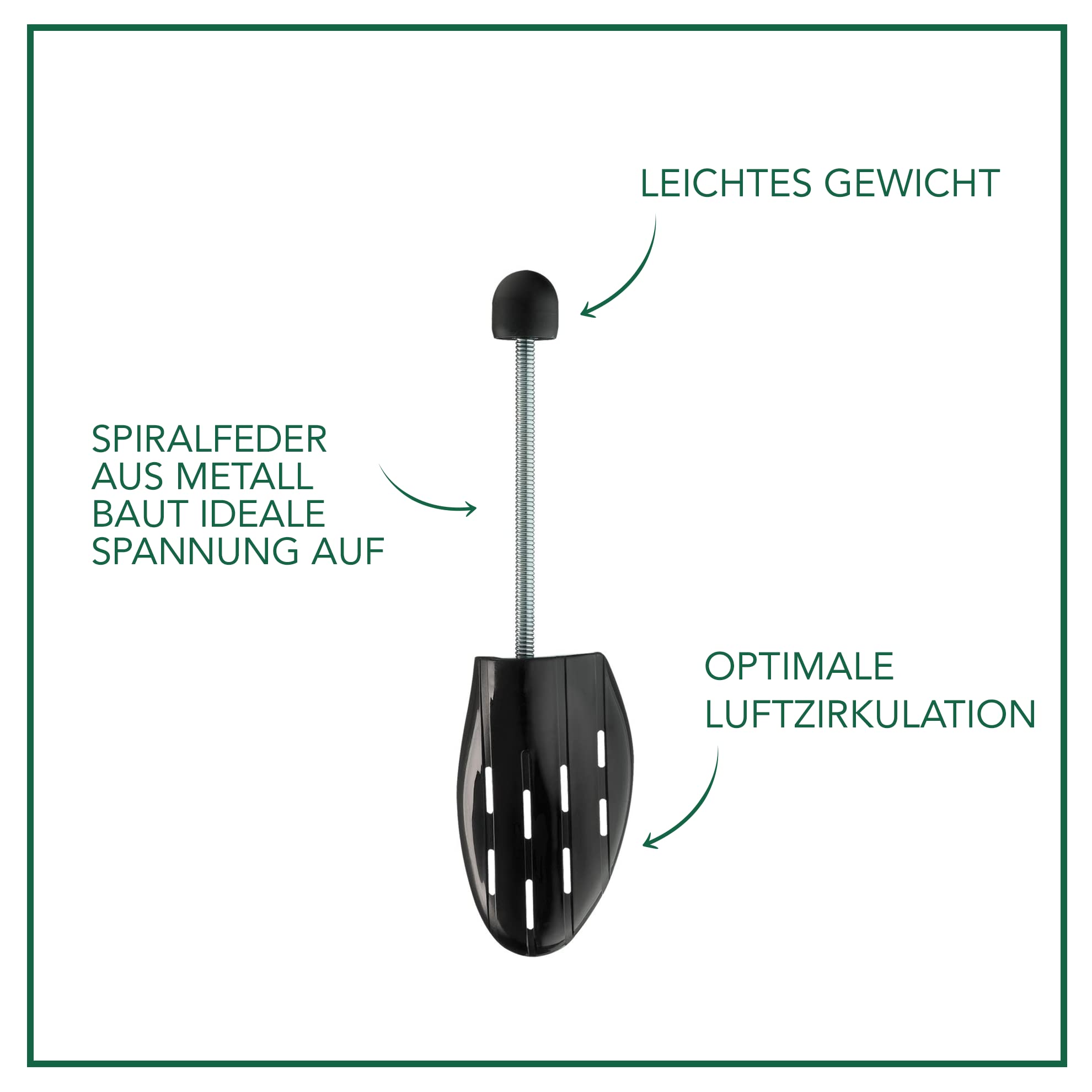 DELFA SLR tendiscarpe in plastica sz. U 44/46 (Set di 3 paia)
