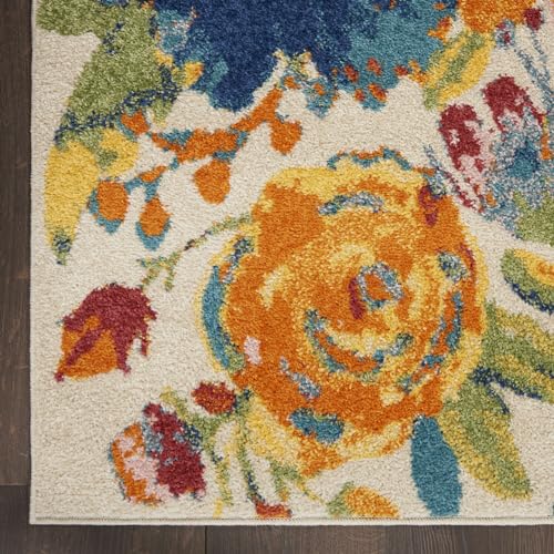Tapete rectangular de 300x238 cm Ivory Multicolor Nourison miniatura 4