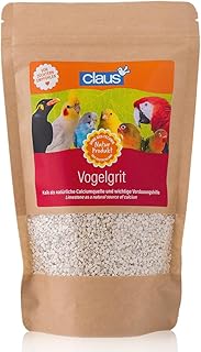 Claus Bird grit, 500 g, feed for birds, to support digestion and bone building, calcium-rich lime source, for natural feeding behaviour product image