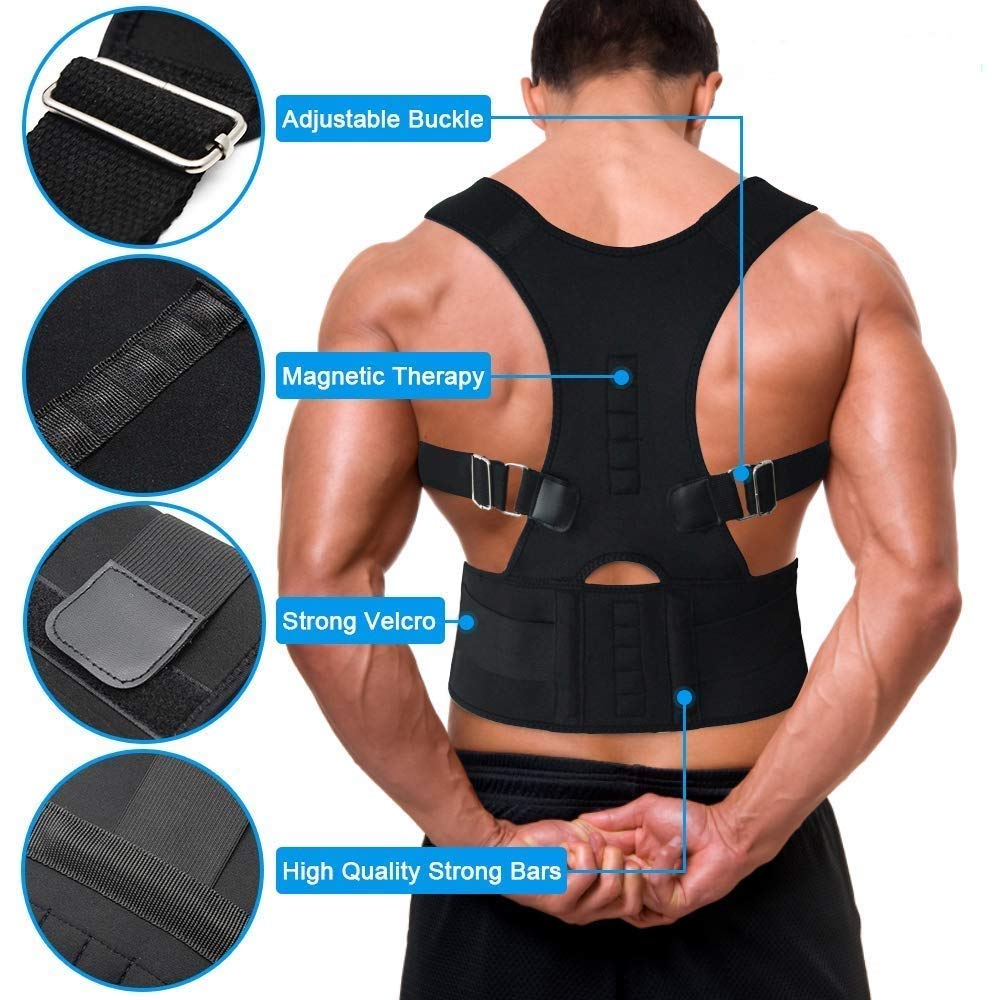 TOPHAVEN Real Doctor Posture Corrector | Shoulder Back Brace Support for Men and Women (S-Small)