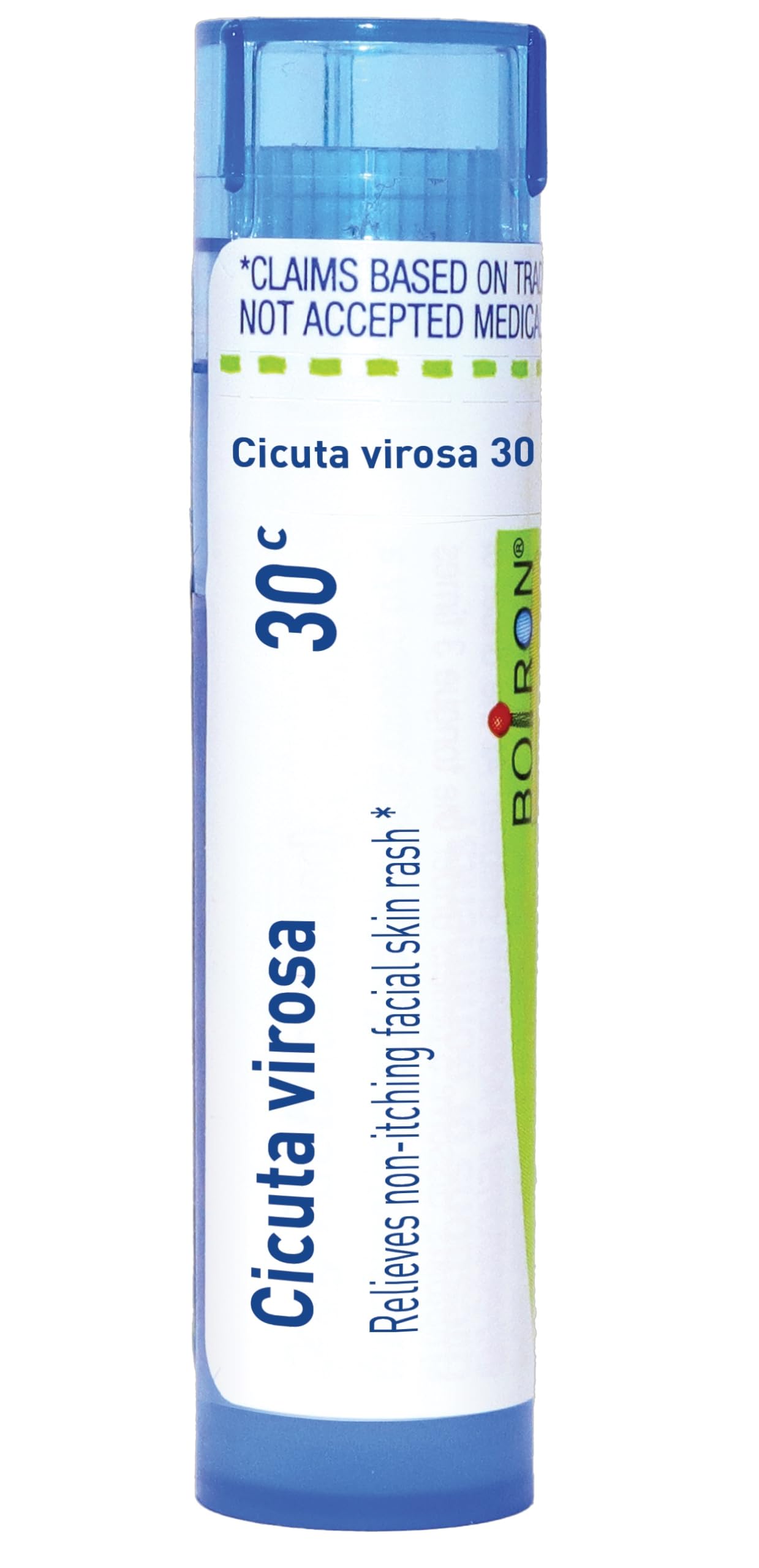 Boiron Cicuta Virosa 30C for Non-Itching Facial Skin Rash - 80 Pellets