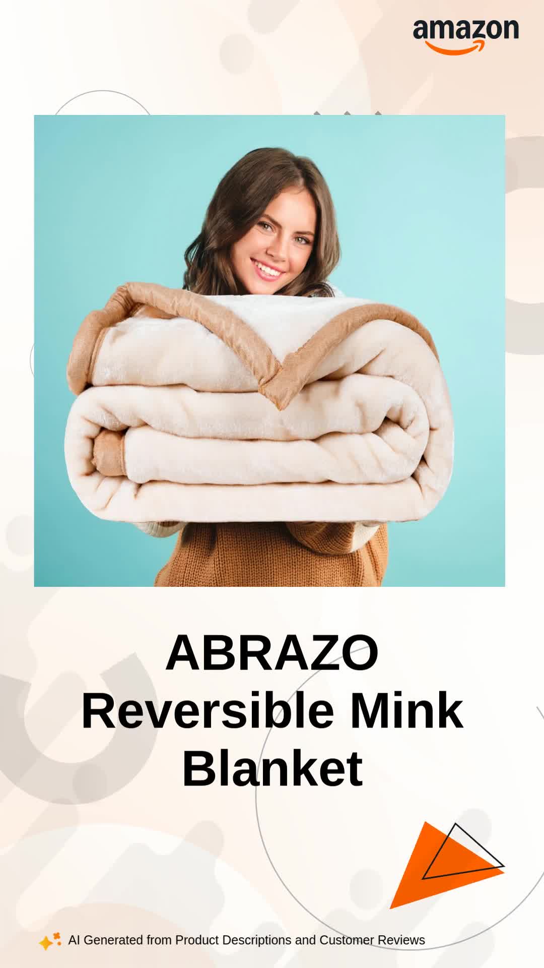 Buy ABRAZO 660 GSM Reversible 3.5 Kg Mink Blanket for Winter & AC