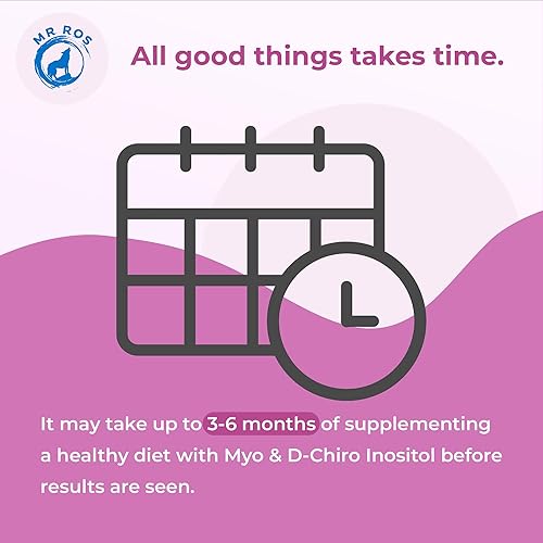 Miniatura 4 de Gomitas de inositol PCOS con folato y vitamina D - Mezcla de inositol Myo y D-Chiro, proporción 401, 60 gomitas de sabor a manzana