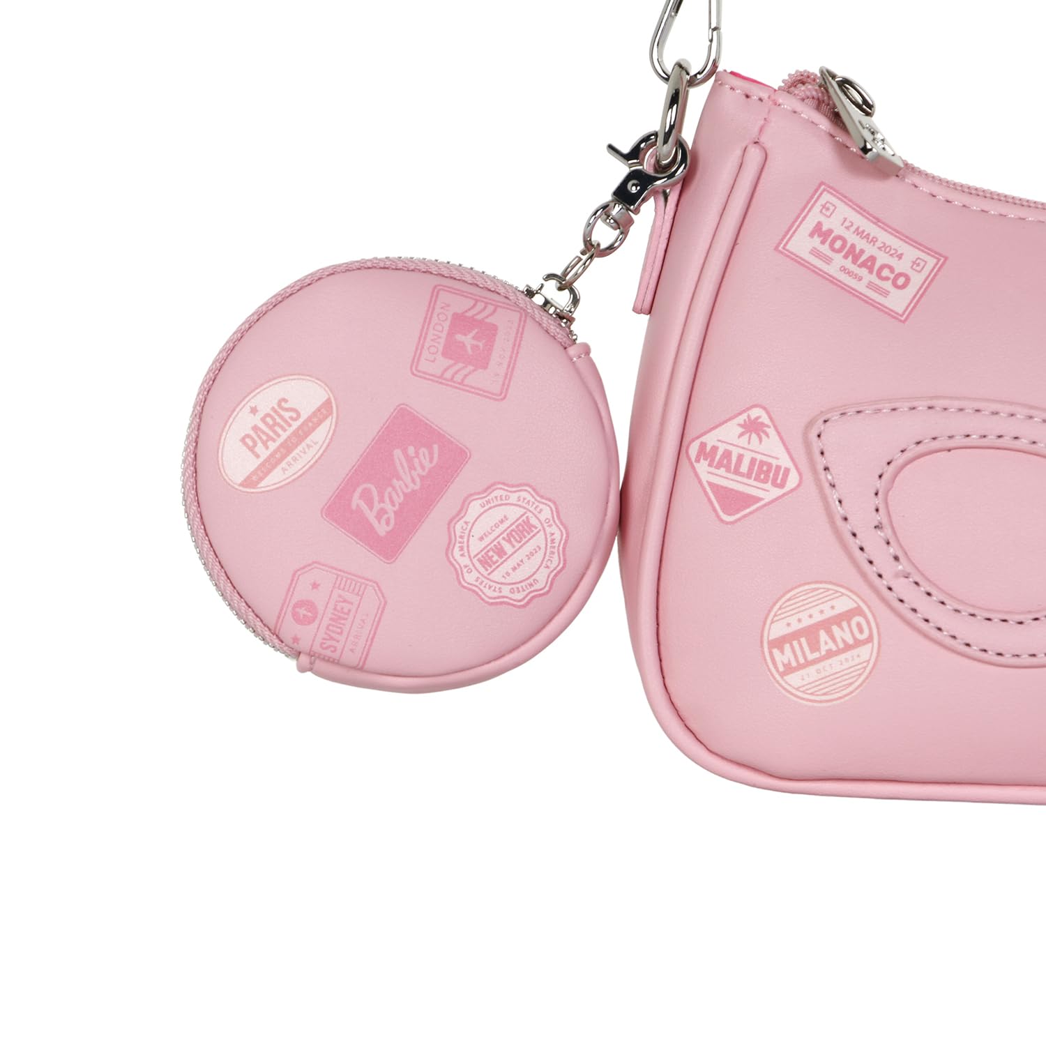Barbie Travel-Borsa Fancy 2.0, Rosa, 23,5 x 16 cm