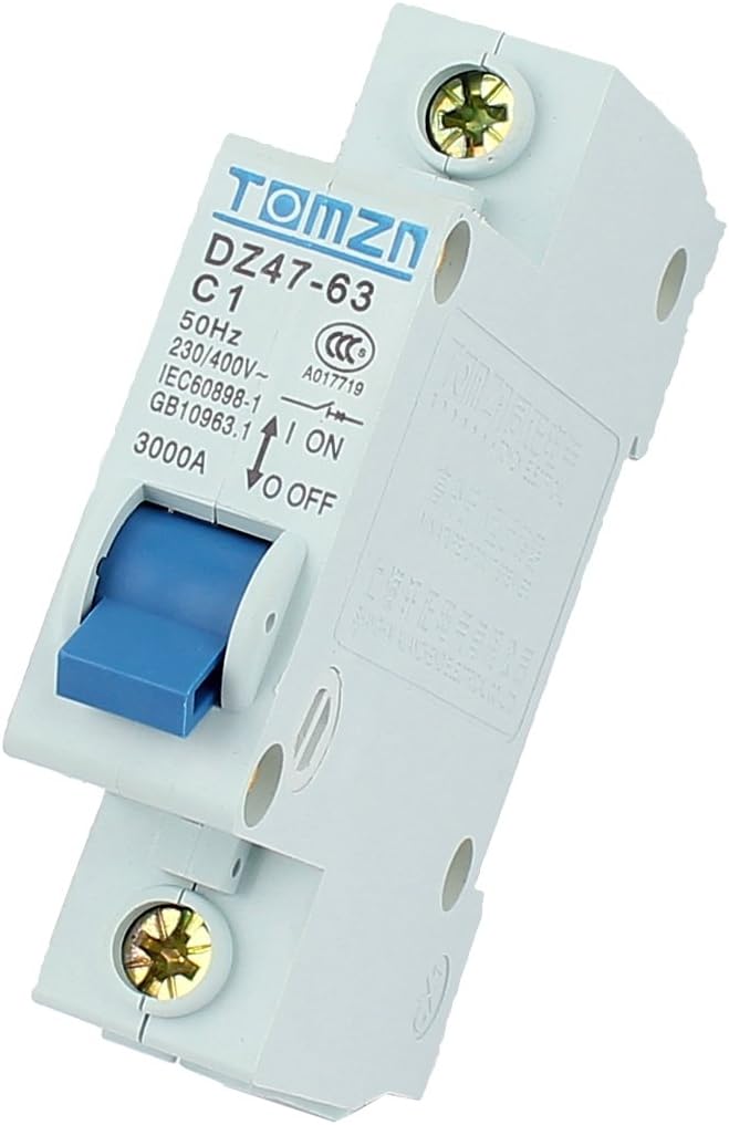 IIVVERR AC 230/400 1A 3000A 50Hz 1P ON/OFF Safety Switch Mini Circuit