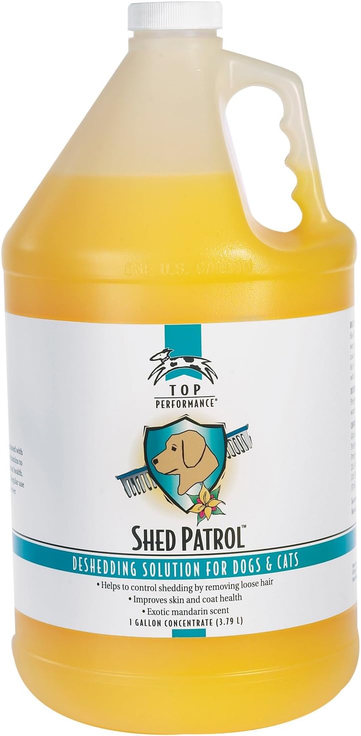 Top Performance Shed Patrol DeShedding Pet Shampoo, 1