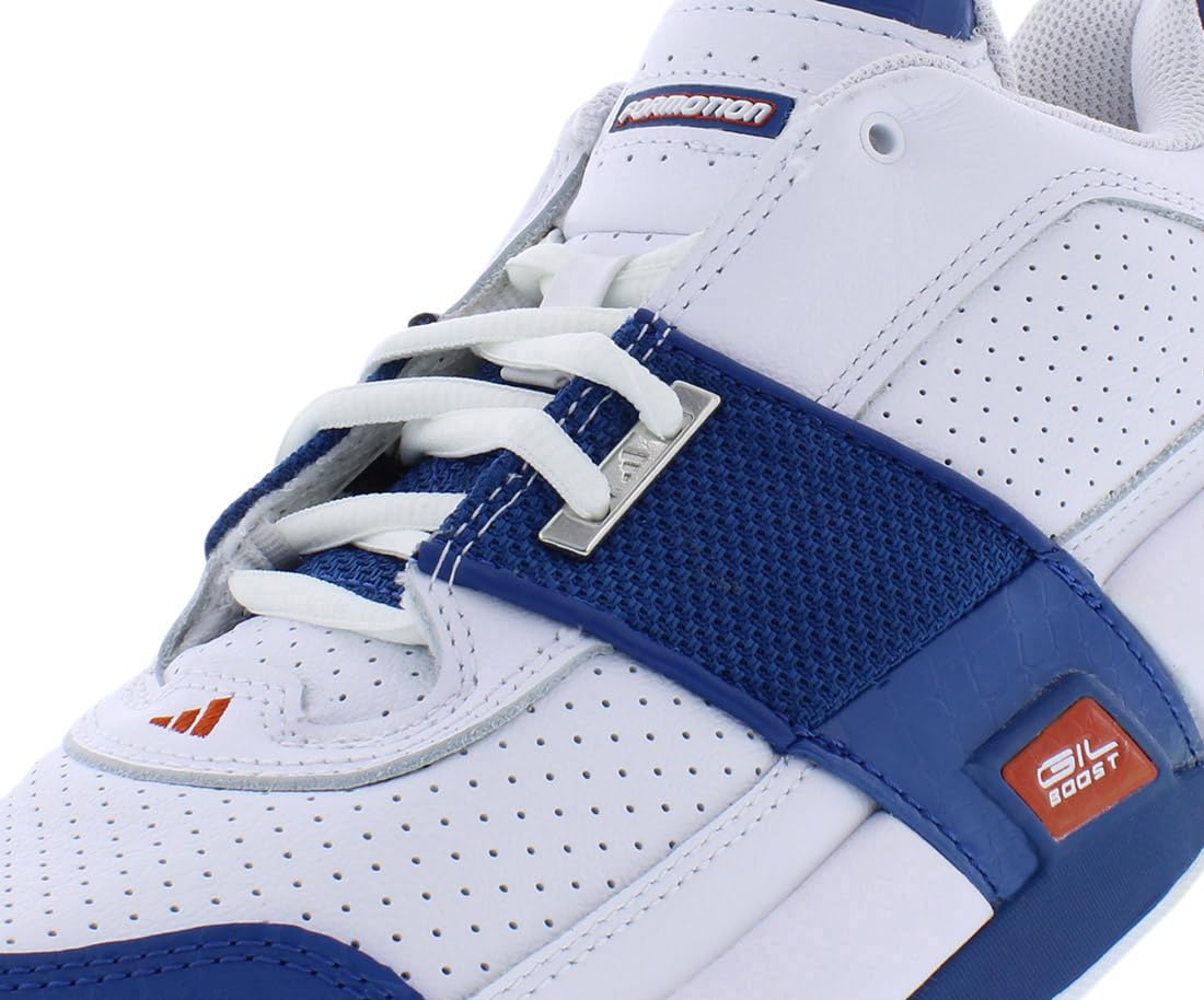 adidas Agent Gil Restomod Unisex Shoes Size 7.5, Color: White/Blue