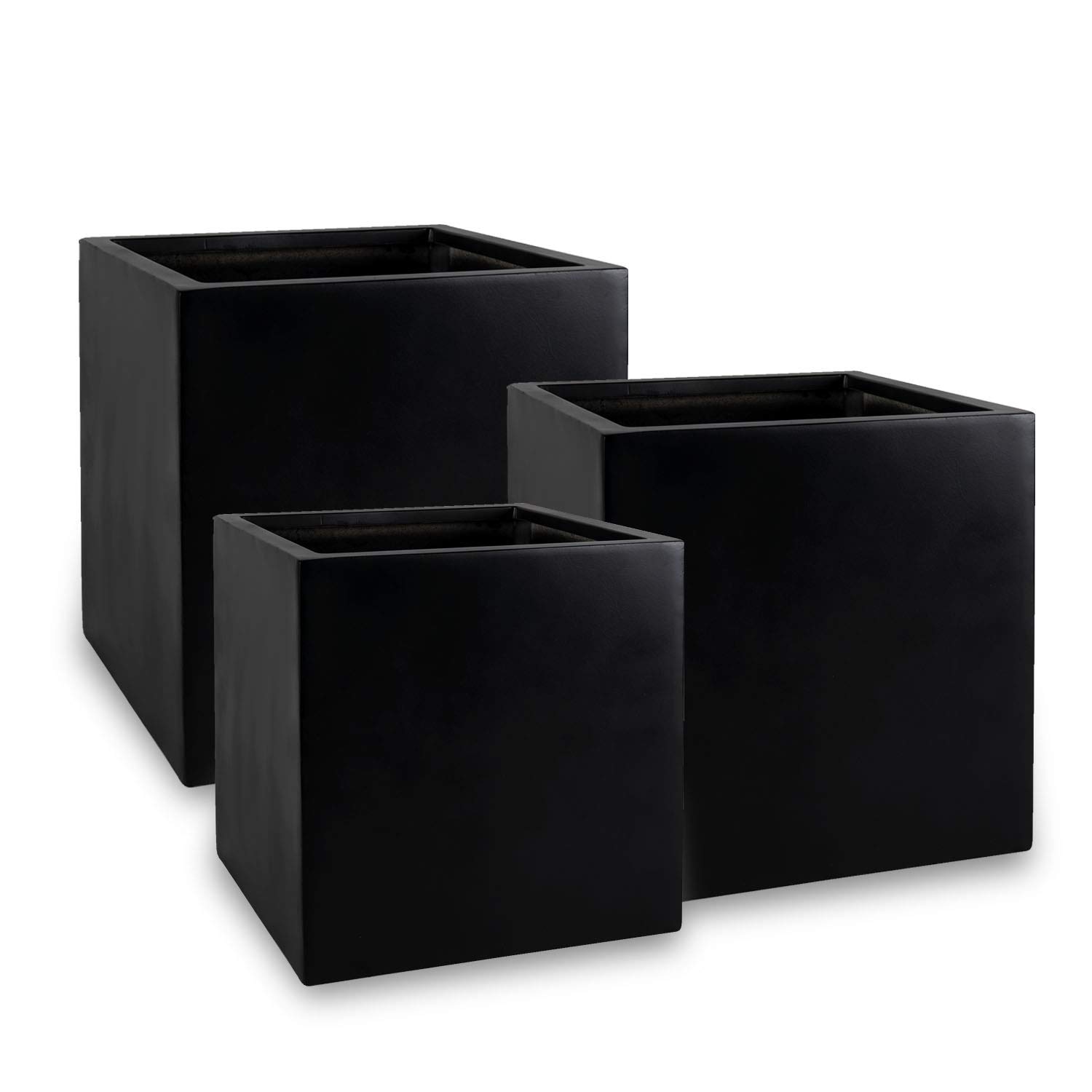 Amazon.com : Pottery Pots Square Planter Cube Shaped Indoor