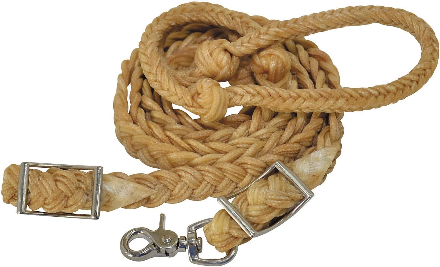 Reinsman Waxed Knotted Barrel Rein