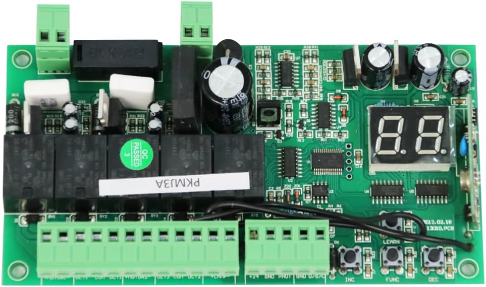 TOPENS PKMJ3A PCB Print Circuit Control Board for KD702 Swing Gate Opener