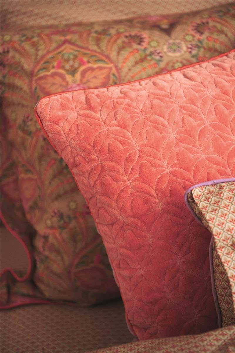 PiP Studio Quilty Dreams Farbe Coral Größe 45x45