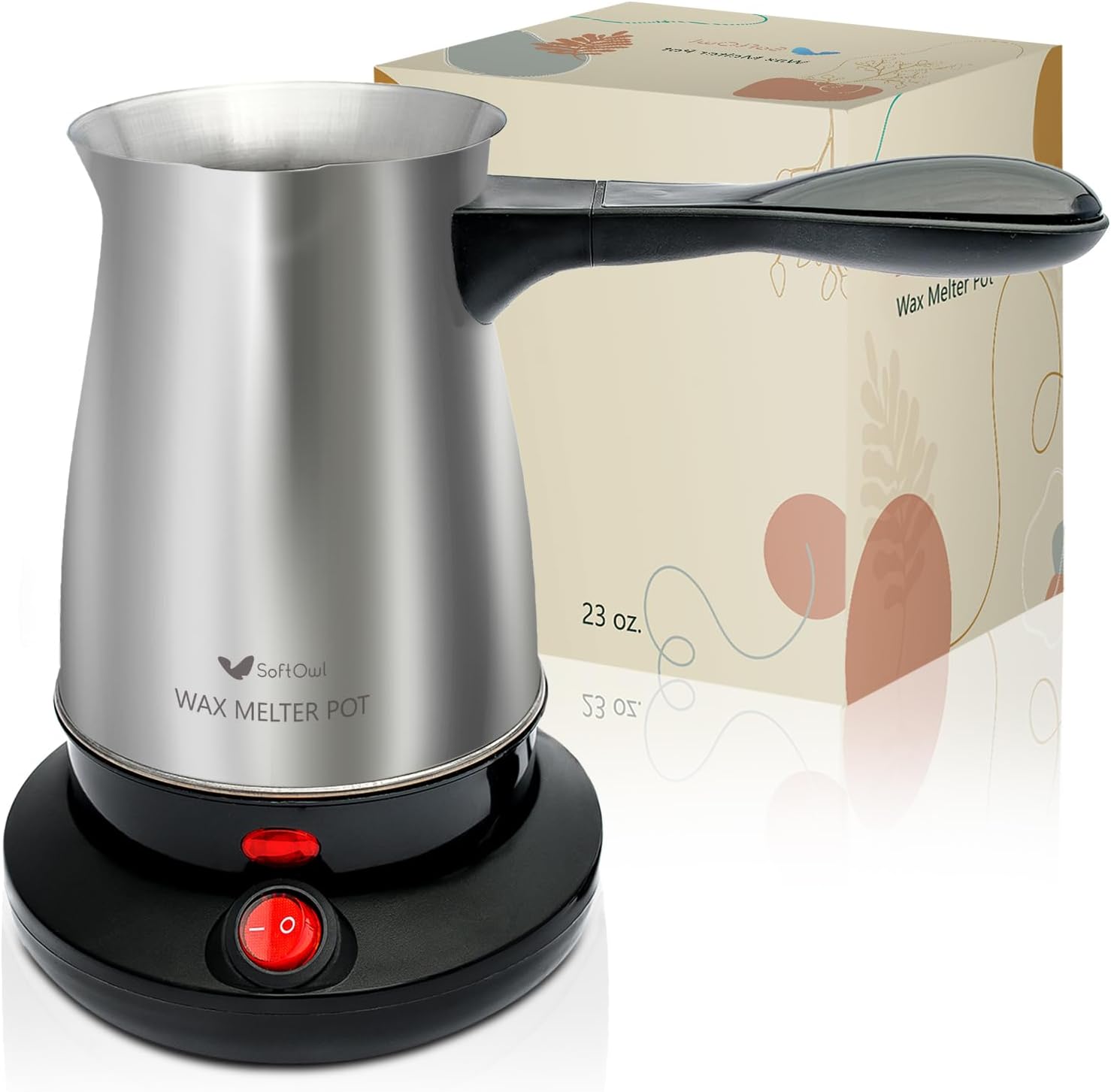 SoftOwl Candle Wax Melting Pot - Wax Melter