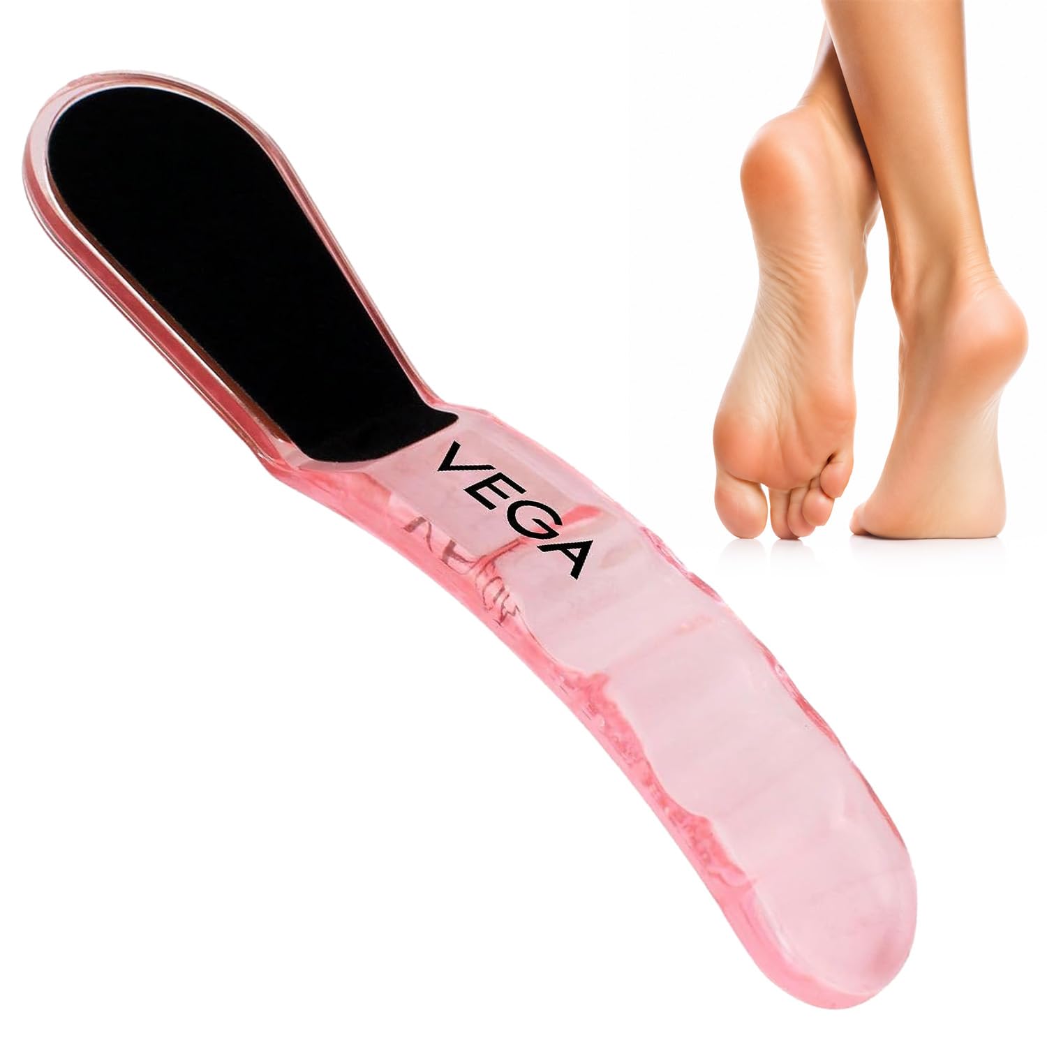 VEGA Dual Sided Pedicure Scraper Filer Removing Hard Dry Skin-picture-6