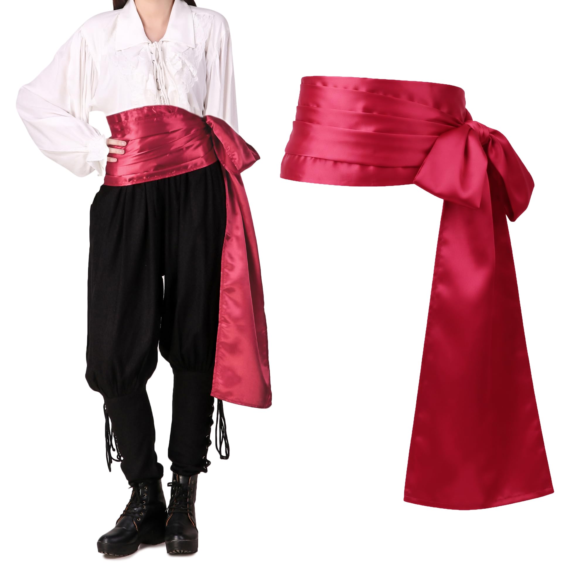 ThePirateDressing Pirate Medieval Renaissance Halloween Costume Large Sash